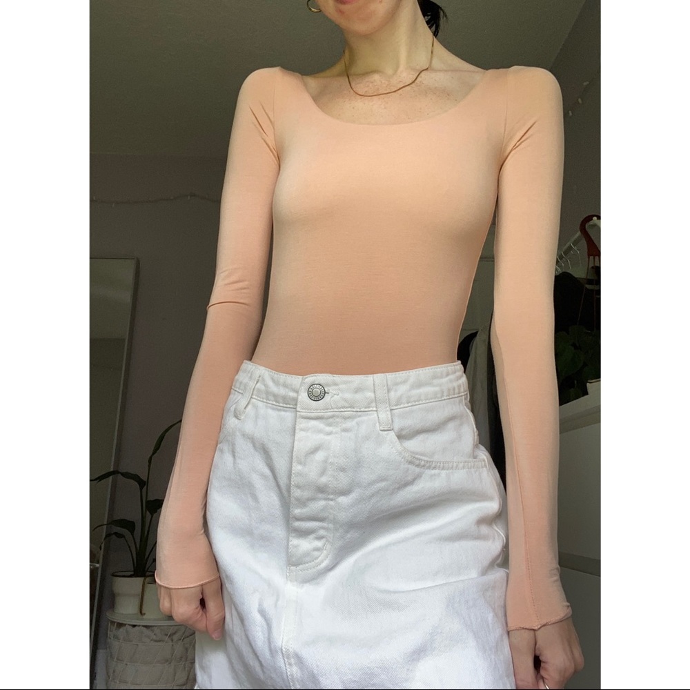 Wilfred Blush long sleeve bodysuit